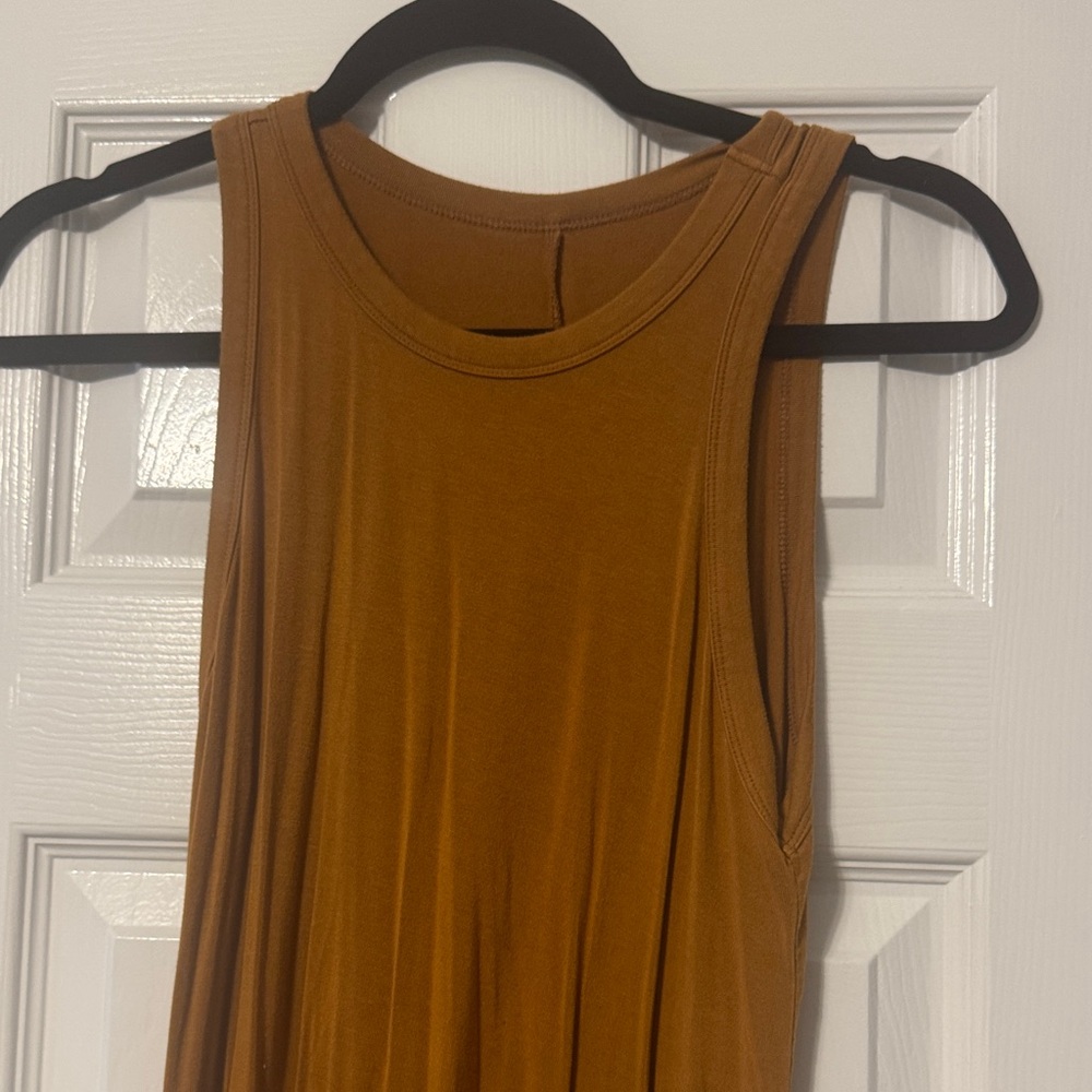 a new day Women's Midi Dress in Mustard